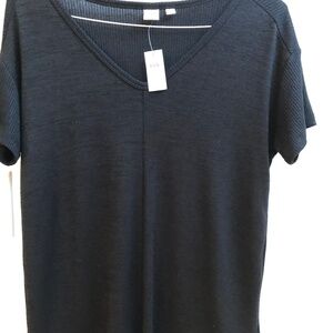 Brand New! Gap Short Sleeve Black Sweater